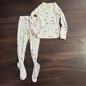 Soothems Eczema Kids Pajamas 2 Piece Set for Wet Wrap Therapy Itch Relief Sz 4